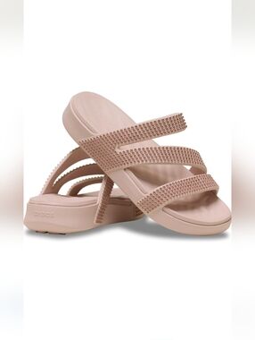 Crocs Women's Blush Pink Getaway Strappy Sandals